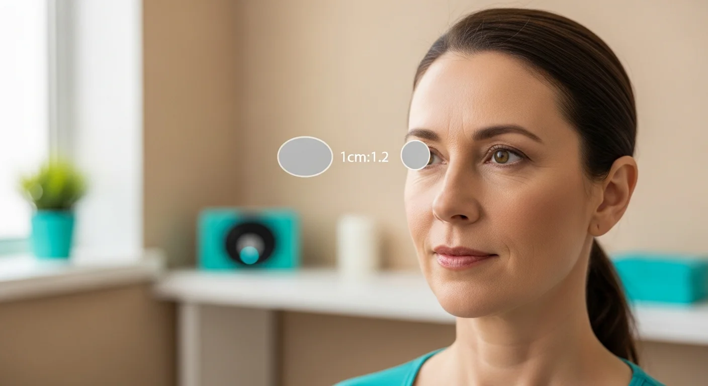 Adult tracking a moving target smoothly with the eyes
